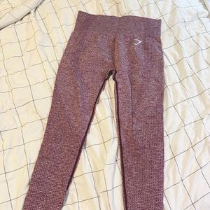 Gymshark vital seamless legging purple marl medium